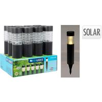 Szolárlámpa Dt3000330 - fém (6/6/27cm)
