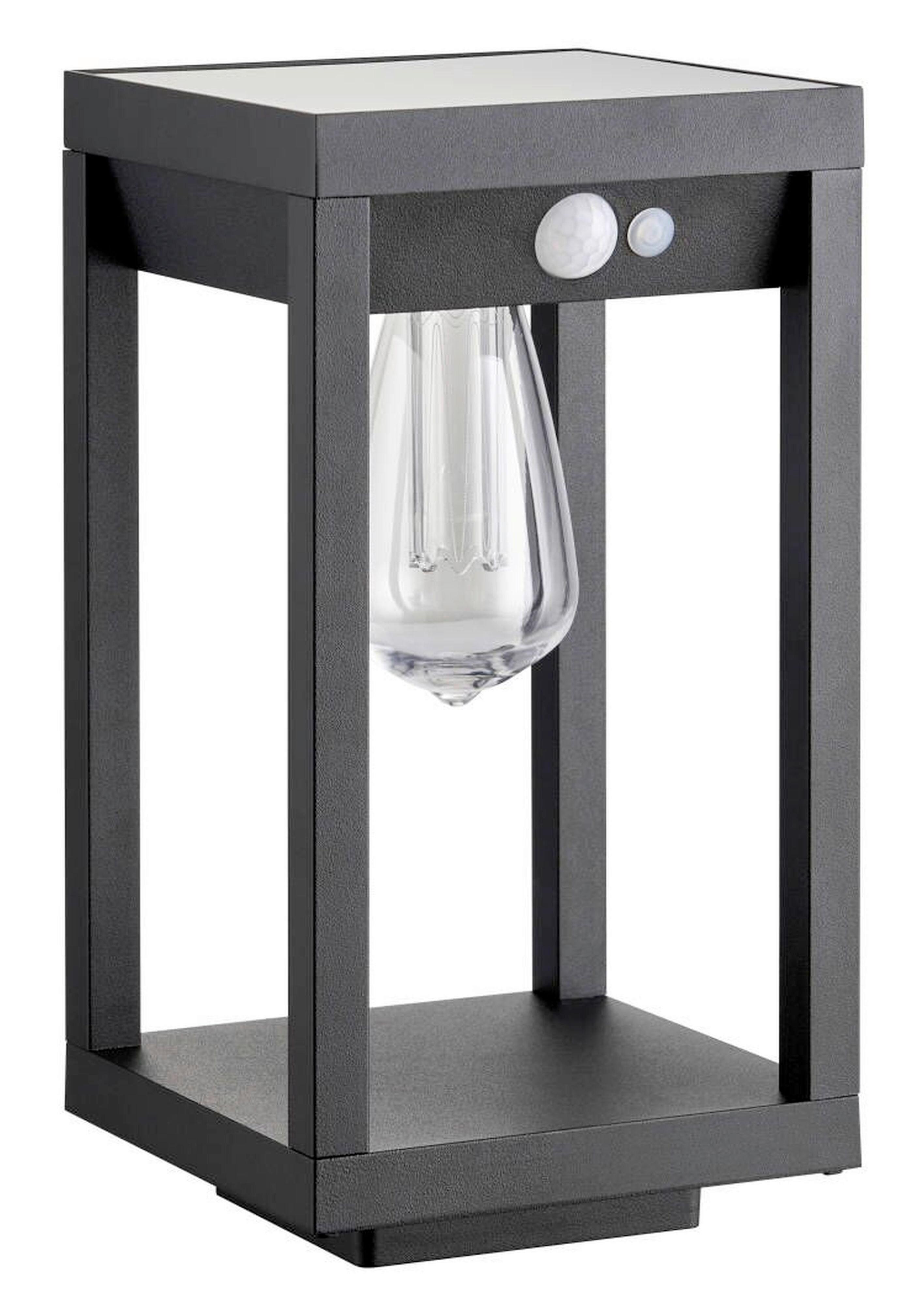 LAMPA SOLARNA OXNARD - przezroczysty, Basics, tworzywo sztuczne (15/15/40cm) - Ambia Garden