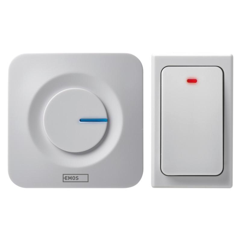 Vezeték Nélküli Csengő Ac P5729 - fehér, műanyag (8.1/7.3/8.1cm)