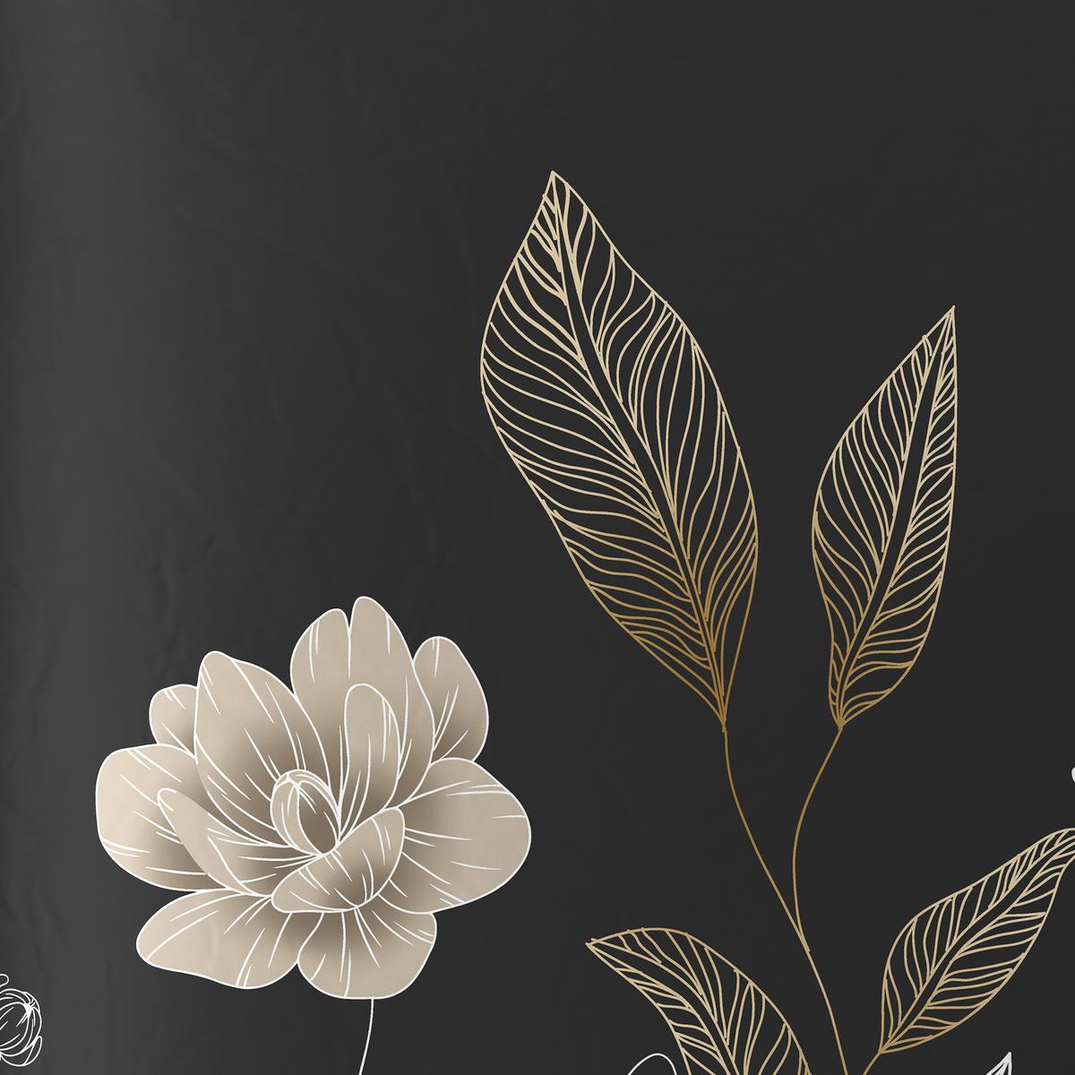 Bettwäsche Nala Anthrazit ca. 140x200cm - Anthrazit, ROMANTIK / LANDHAUS, Textil (140/200cm) - Mömax
