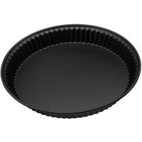 Backform Quiche in Schwarz Ø ca. 29,5cm - Schwarz, KONVENTIONELL, Metall (29,5/29,5/3,5cm) - Zenker