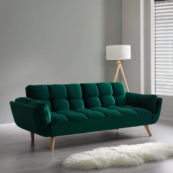 Sofa Clara Mit Schlaffunktion Online Kaufen Mömax Sofa Clara Mit Schlaffunktion Grün Modern Holz Textil 214 82