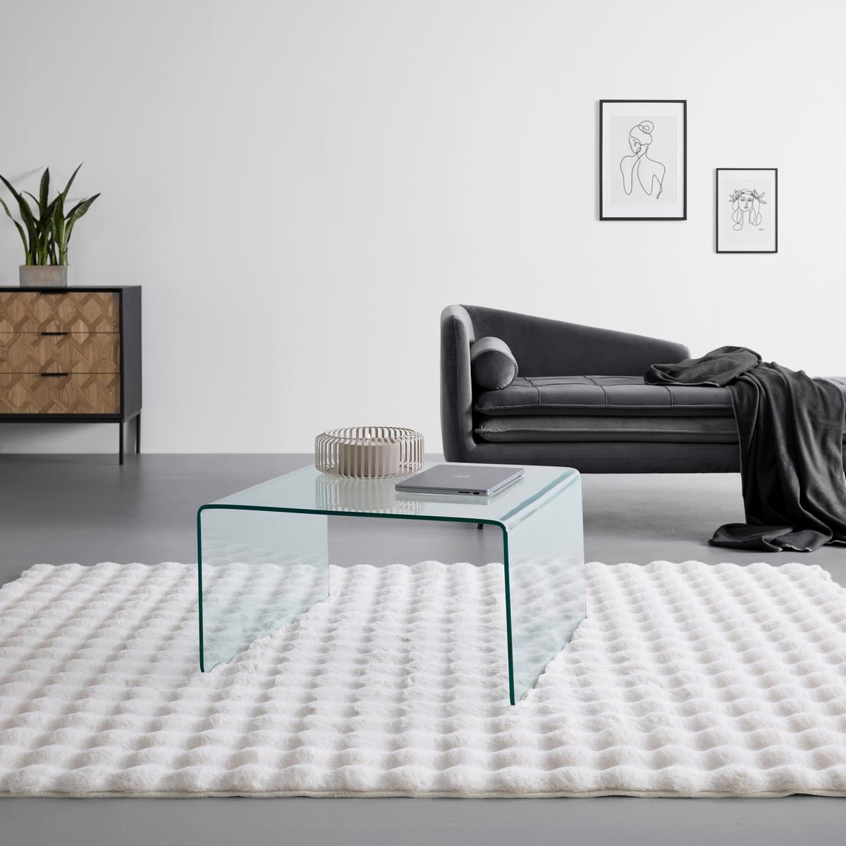 Klubska Miza Wing - prozorno, Moderno, steklo (70/40/70cm) - Mömax