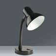 Lampă De Birou Leona -based- -top- - Negru, Material plastic/Metal (12,5/34/18,5cm) - BASED