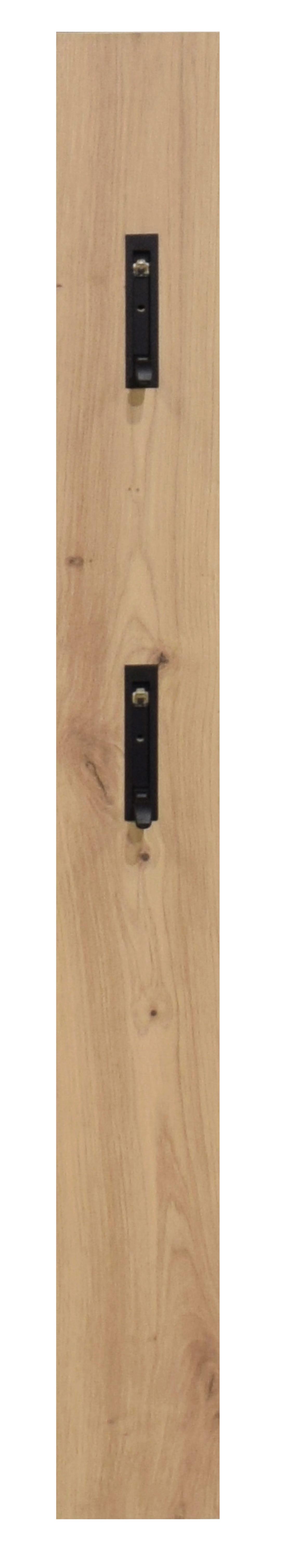 Garderobenpaneel Ludwig in Eiche Artisan - Eiche Artisan, MODERN, Holzwerkstoff (13/110/3cm) - Mömax