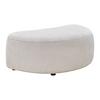 Hocker Leonas in Beige - Beige/Schwarz, MODERN, Kunststoff/Textil (102/42/66cm) - Premium Living
