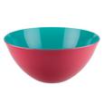 Salatschüssel Malia in verschiedenen Farben - Türkis/Pink, LIFESTYLE, Kunststoff (27/12,5cm) - MODERN LIVING