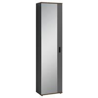 Garderobenschrank Jakob Alteiche/Anthrazit - Alteiche/Anthrazit, MODERN, Holzwerkstoff/Kunststoff (49/196/30cm) - MID.YOU