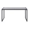 Loungegarnitur Louisiana in Anthrazit - Anthrazit/Schwarz, MODERN, Glas/Textil - Modern Living