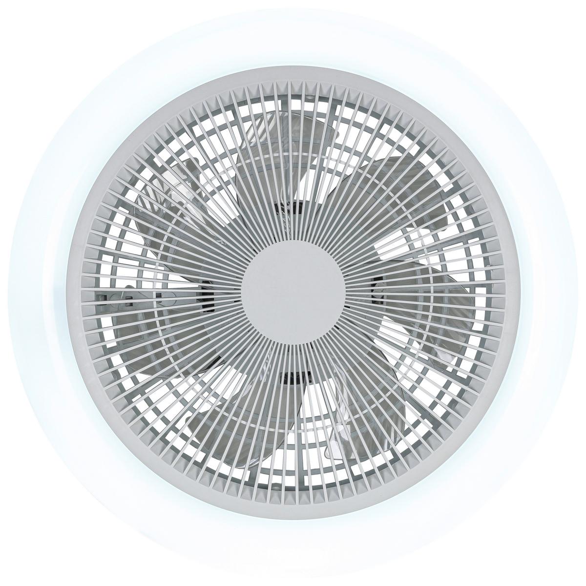 Ventilator Stropni Oliver - bijela, Moderno, metal/plastika (46/14,5/14,5cm) - Mömax