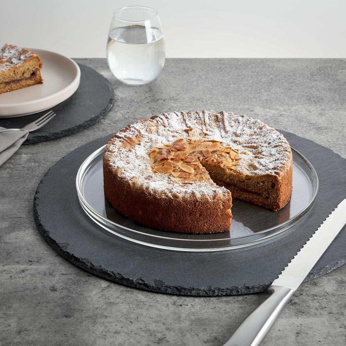 Tortenplatte Else Transparent - Transparent, MODERN, Glas (31,5cm) - Mömax