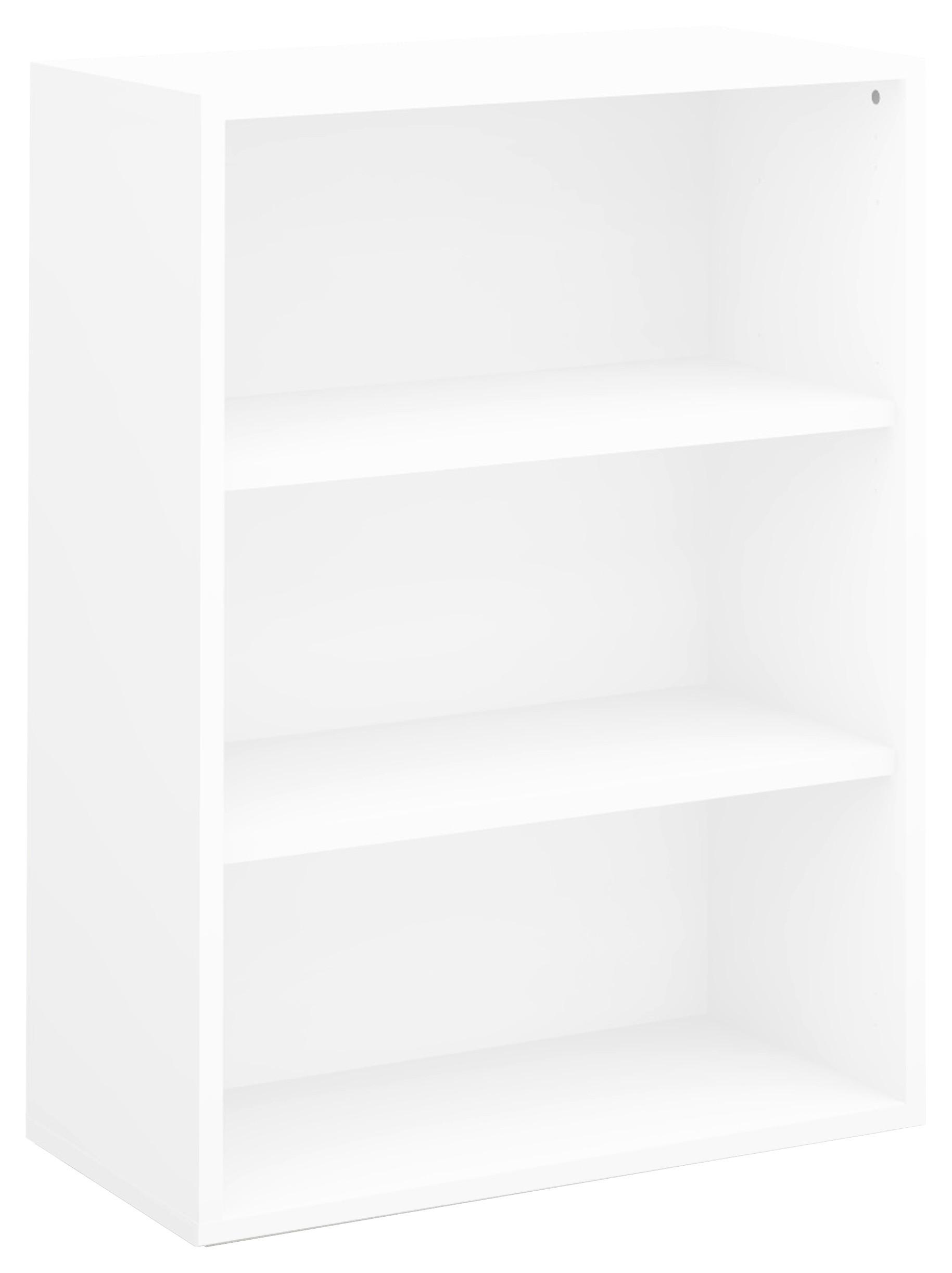 Regal Big Profi Office - Weiss/Schwarz, Modern, Holzwerkstoff/Kunststoff (82/111/40cm) - Mömax