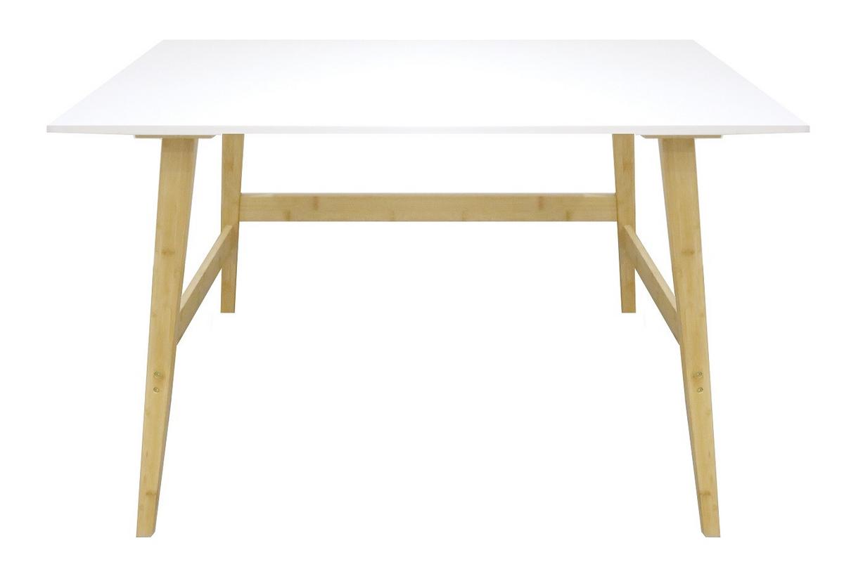 Íróasztal Phil - natúr/fehér, Modern, faalapú anyag/természetes anyagok (120/75/60cm) - Mömax