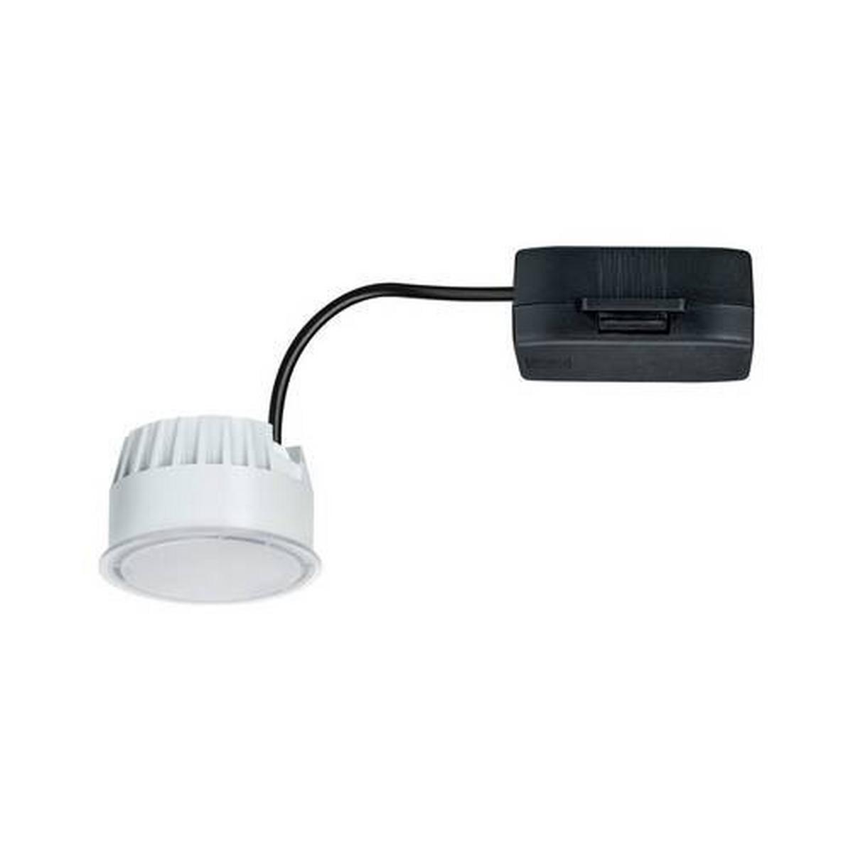 LED-Deckenleuchte Nova Coin in Satin max. 6 Watt - Basics, Kunststoff (5cm) - Paulmann