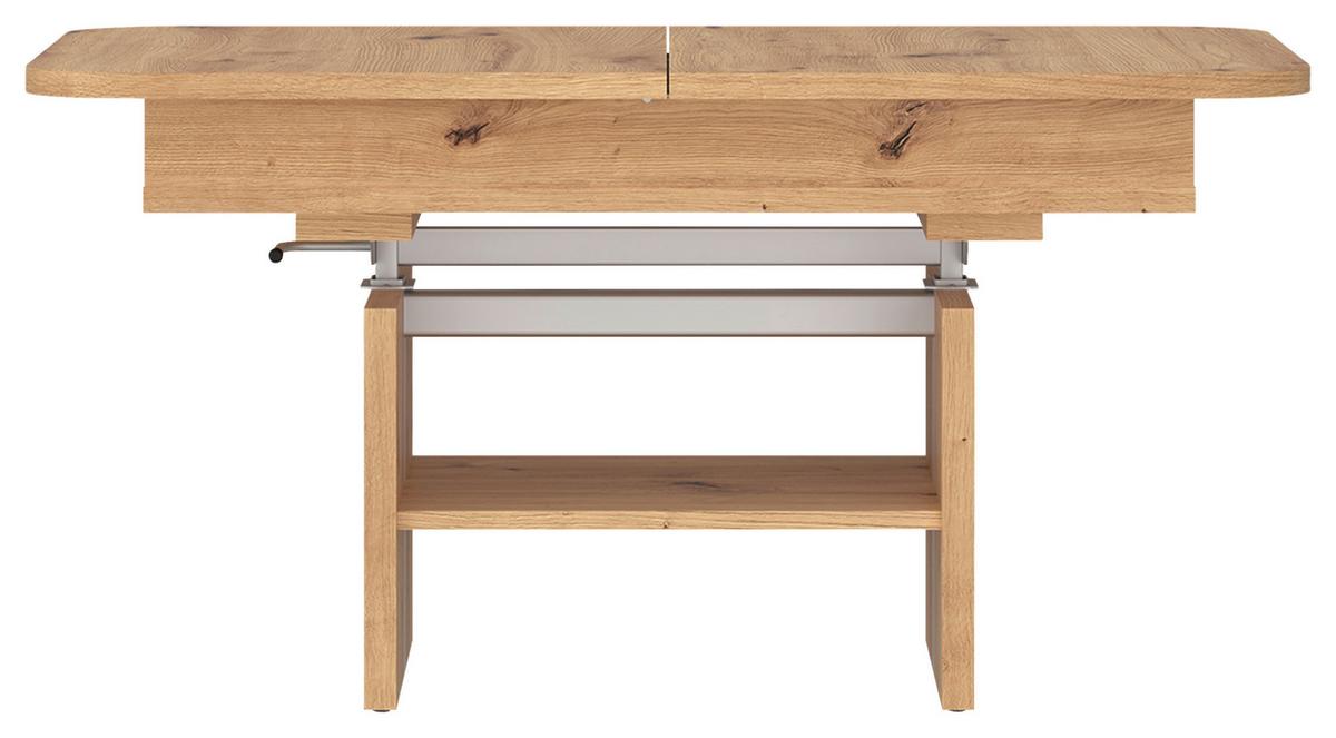 Stolić Cortado - hrast Artisan, Moderno, drvni materijal (110-150/56-72/65cm) - Modern Living