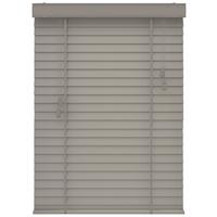 Jalousie Venetian Grau ca. 90x130cm - Grau, Natur, Holz (90/130cm)