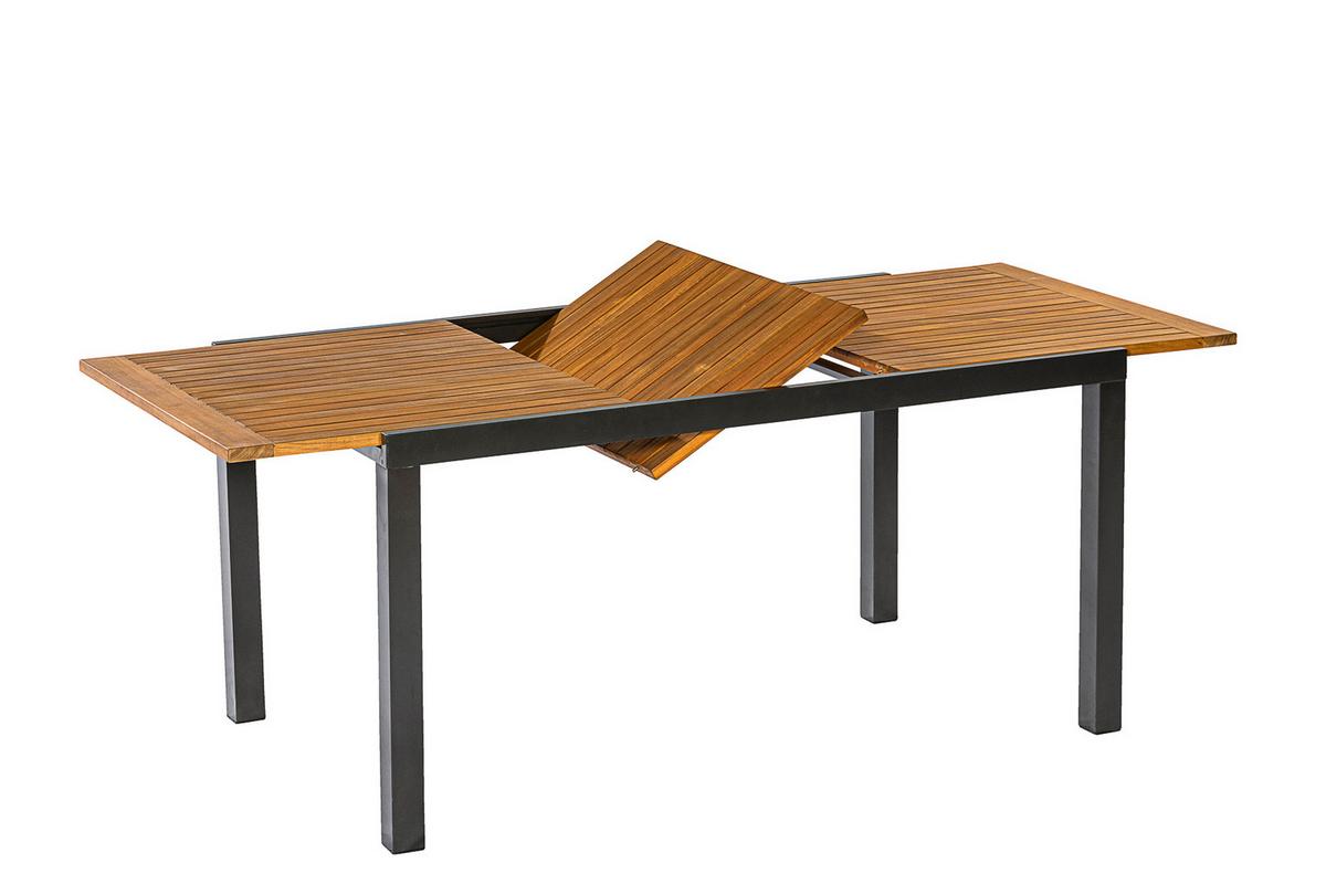 Vrtna Garnitura Astros, 5-Delno, Barve Grafita - siva/barve grafita, Moderno, kovina/tekstil - Gardenson
