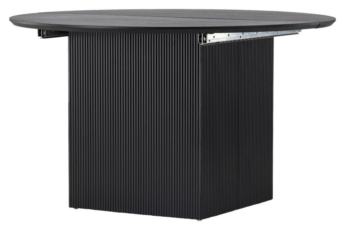 Esstisch Matilda ca. 180x130x75 cm Schwarz - Schwarz, Design, Holz/Holzwerkstoff (180/130/75cm) - Livetastic