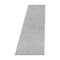 Läufer Nizza Hellgrau ca. 80x250cm - Hellgrau, KONVENTIONELL, Textil (80/250cm) - Novel