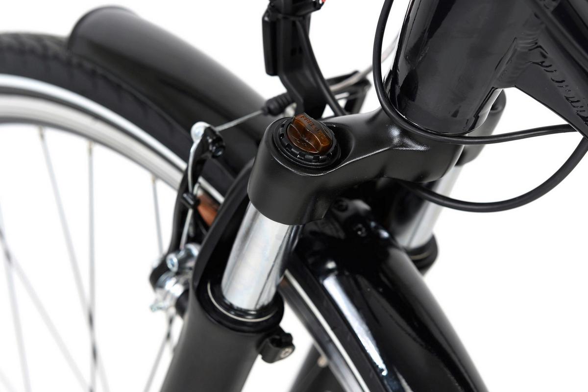 Elektrofahrrad Alu-city Herren Adore 28" 113e - Schwarz, Design, Metall - Atrigo