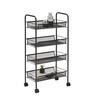 RULLVAGN PAUL -BASED/SB- - svart, Modern, metall/plast (44/85/26cm) - Based