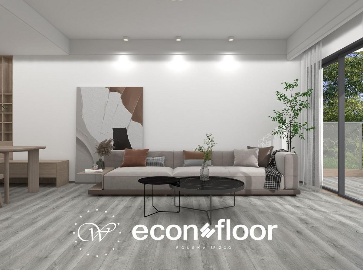 Vinilna Talna Obloga Boheme, Siva - siva, Basics, kamen/umetna masa (23/128/0,57cm)