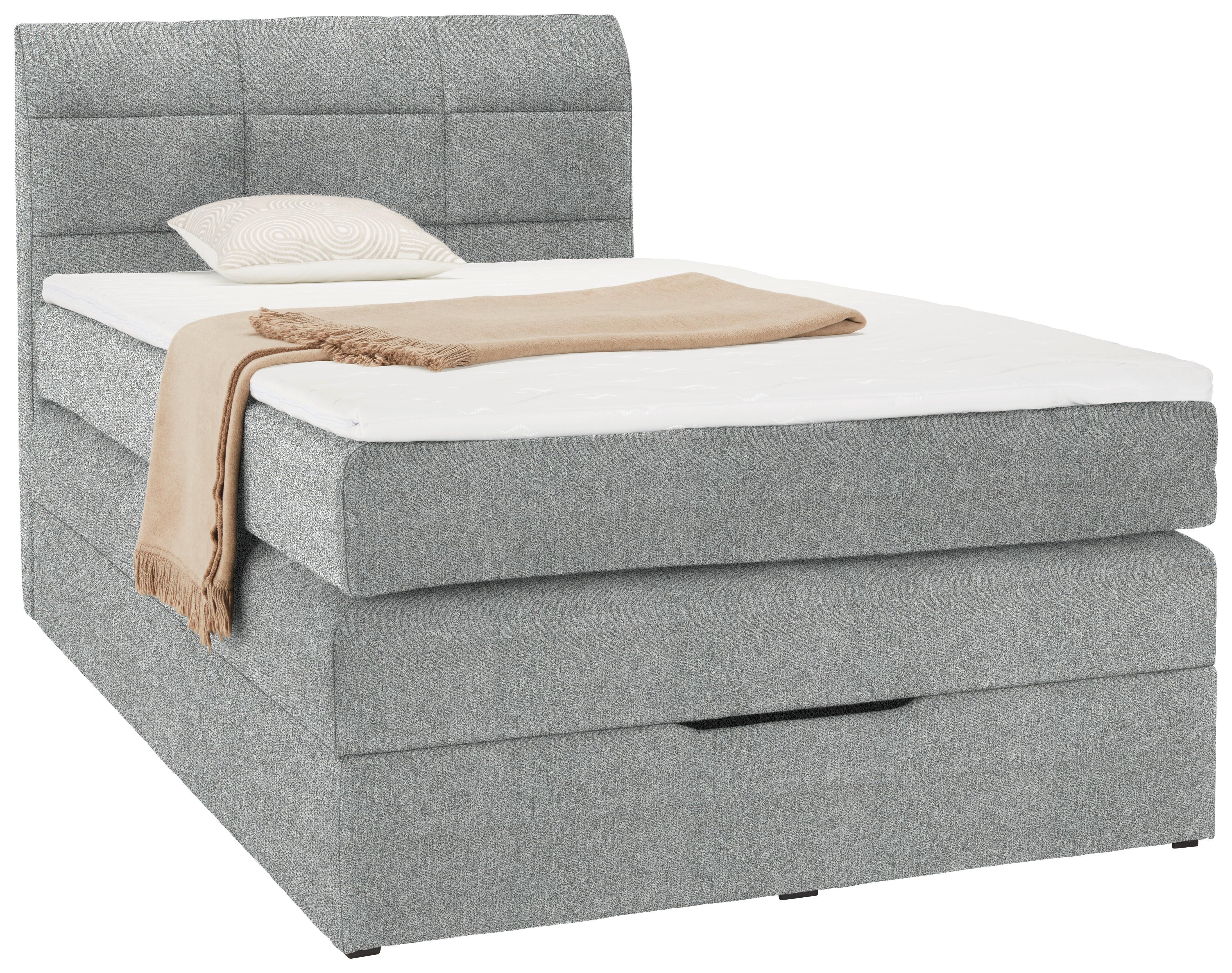 Boxspringbett Runner in Fango ca. 120x200cm - Fango, Textil (120/200cm) - Mömax