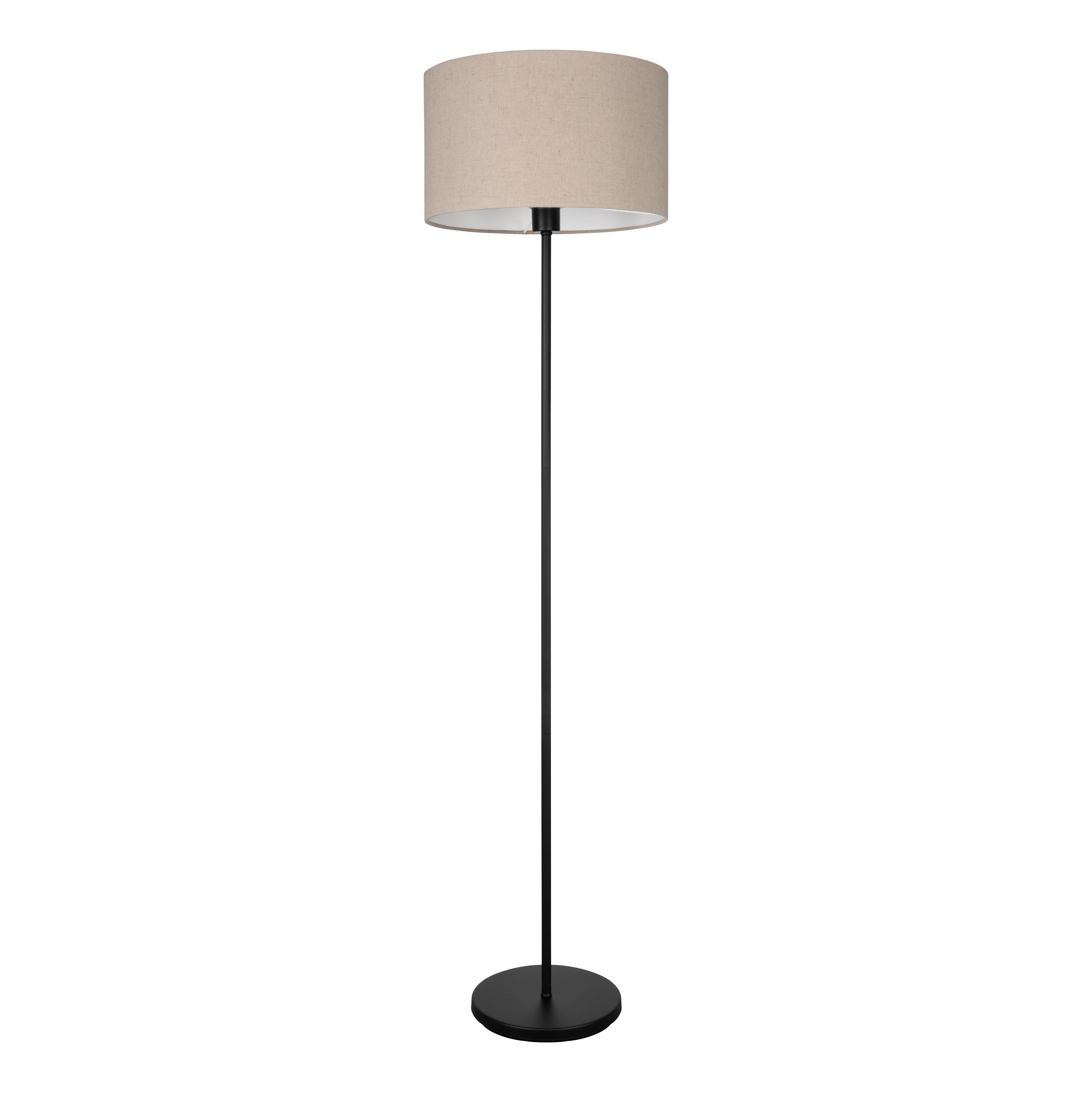 LAMPA STOJĄCA 900862 FENGIGLIA - kremowy/czarny, Konventionell, metal/tkanina (38/151cm) - Eglo