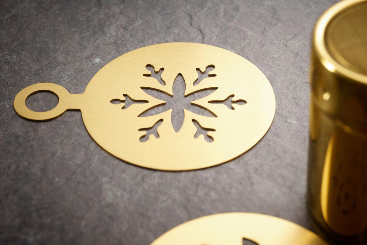 Kaffeeset Cosme in Goldfarben, 23-teilig - Goldfarben, Basics, Metall - Echtwerk