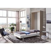 Klappbett Juist ca. 90x200 cm Eiche - Eichefarben, KONVENTIONELL, Holz/Holzwerkstoff (90/200cm) - MID.YOU