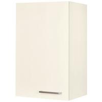 Küchenoberschrank Touch Magnolie - Edelstahlfarben/Magnolie, MODERN, Holzwerkstoff (45/72/35cm) - Nobilia