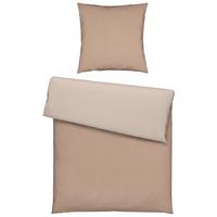 Bettwäsche Charlene in Beige ca. 135x200cm - Beige, KONVENTIONELL, Textil (135/200cm) - Modern Living