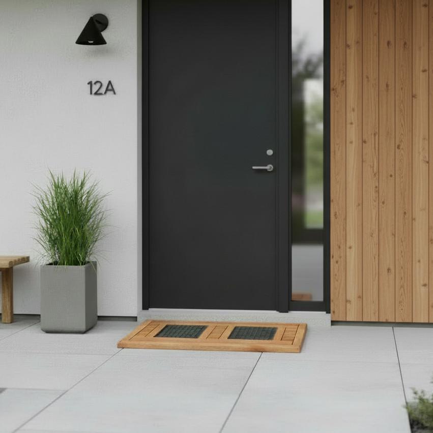 Predpražnik Boni Fußrost - naravne barve, Moderno, les (57/88cm) - Gardenson