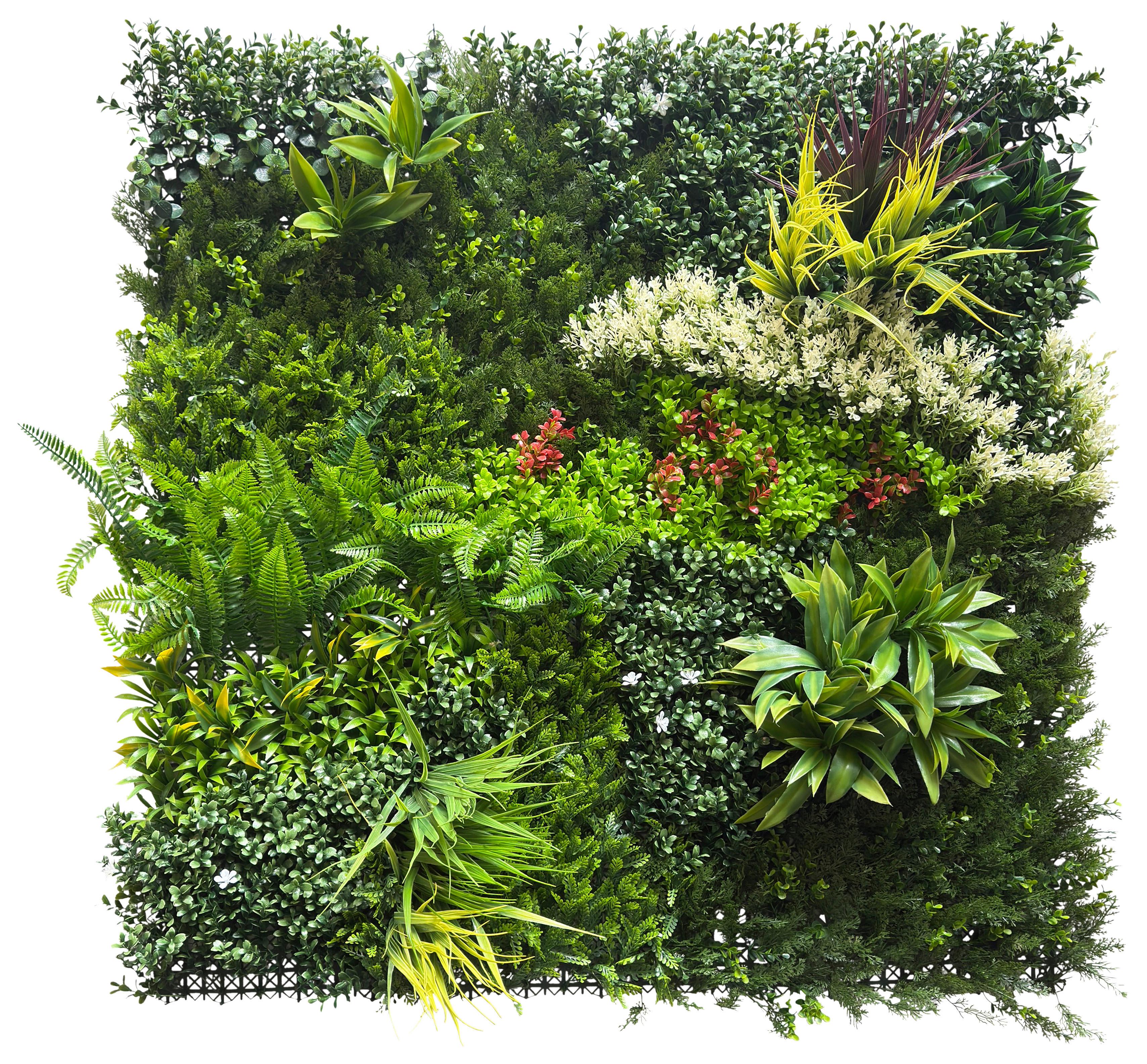 Umetna Rastlina Farnmatte -Paz- - zelena/temno zelena, umetna masa (100/100cm) - Mömax