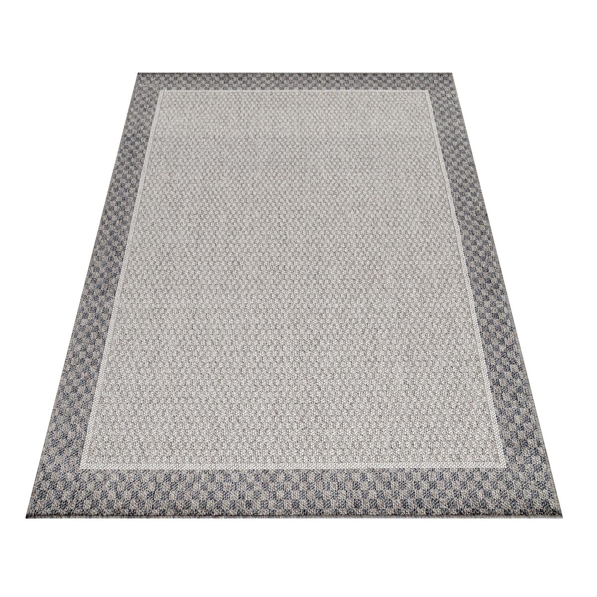 Flachwebeteppich Aruba Creme ca. 60x100cm - Creme, Design, Textil (60/100cm) - Novel