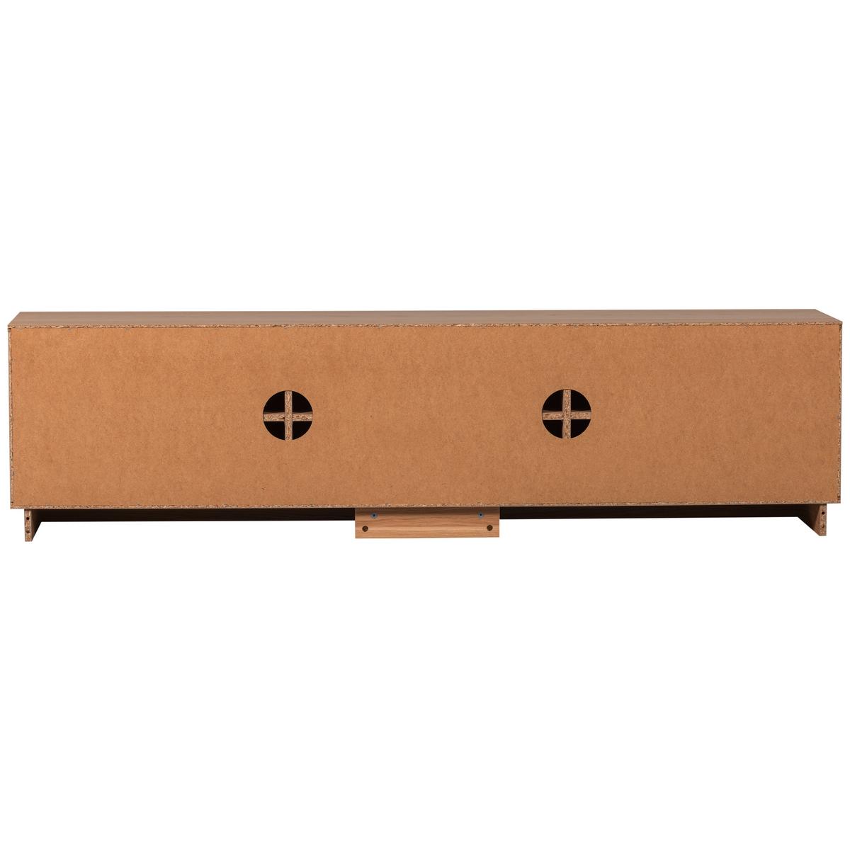 Lowboard Zuma Eichefarben - Eichefarben, Design, Holz (200/52/45cm) - Livetastic