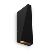 Außenwandleuchte Times Square Schwarz max. 6 Watt - Schwarz, Trend, Metall (20/9/9cm) - MAYTONI