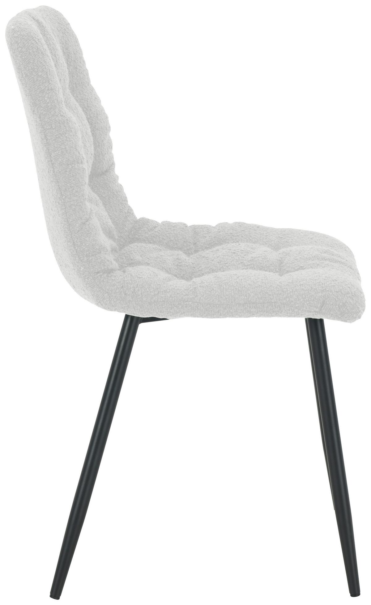 Scaun NINO - gri deschis/negru, Modern, lemn/metal (45/88/54,5cm) - Based
