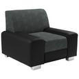 Fotelja Miami - siva/crna, Modern, drvo/metal (104/81/90cm) - Modern Living Fotelja Miami - siva/crna, Modern, drvo/metal (104/81/90cm) - Modern Living