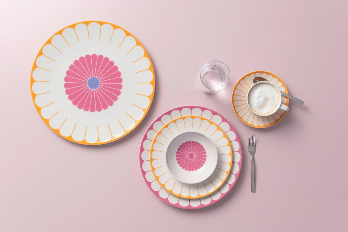 TALERZ DO MAKARONU 10-4552-3381 VILLEROY & BOCH - ciemnożółty/biały, Modern, ceramika (24/5cm) - Villeroy & Boch