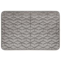 Covoraș de baie Conny, cca. 40x60cm - gri, Konventionell, textil (40/60cm) - Modern Living