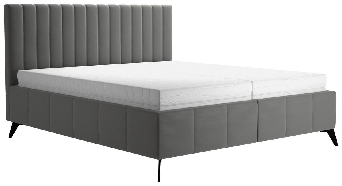 PAT TAPITAT VIVIEN 2 - gri, Modern, lemn/textil (160/200cm) - Premium Living