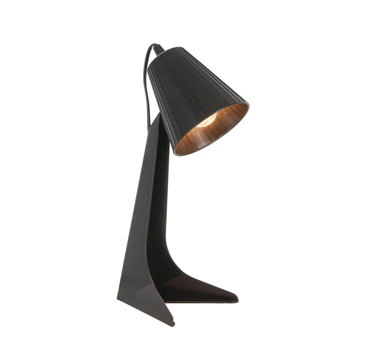Veioză BUNTI - negru, Romantik / Landhaus, plastic (15,6/34,3/18,9cm) - Modern Living