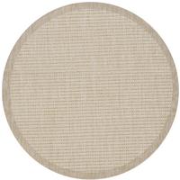 Outdoorteppich Giza Beige Ø ca. 160cm - Beige, Basics, Textil (160cm) - Ayyildiz 