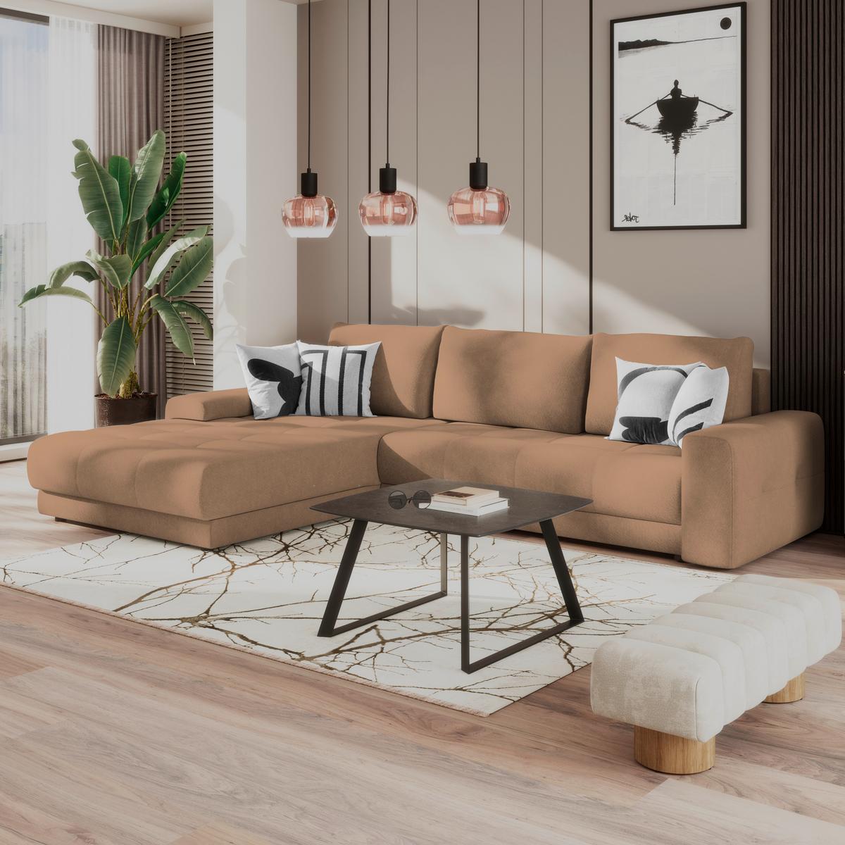 COLțAR - maro, Trend, textil (213/308cm) - Luca Bessoni