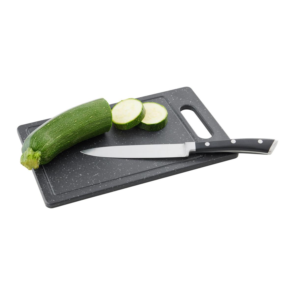 Tocător Michael - S - negru, Modern, plastic (25,2/15,2/1cm) - Mömax