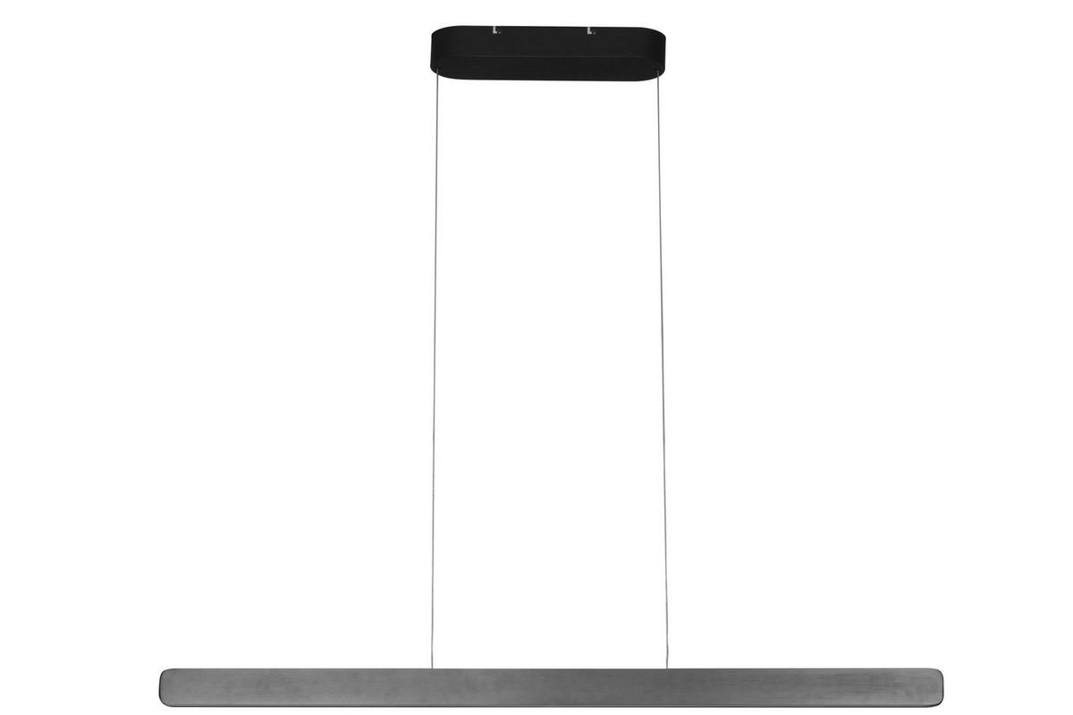 LAMPA WISZĄCA LED LINCOLN *SBN* - antracytowy/czarny, Basics, tworzywo sztuczne/metal (110/9/60-180cm) - Novel