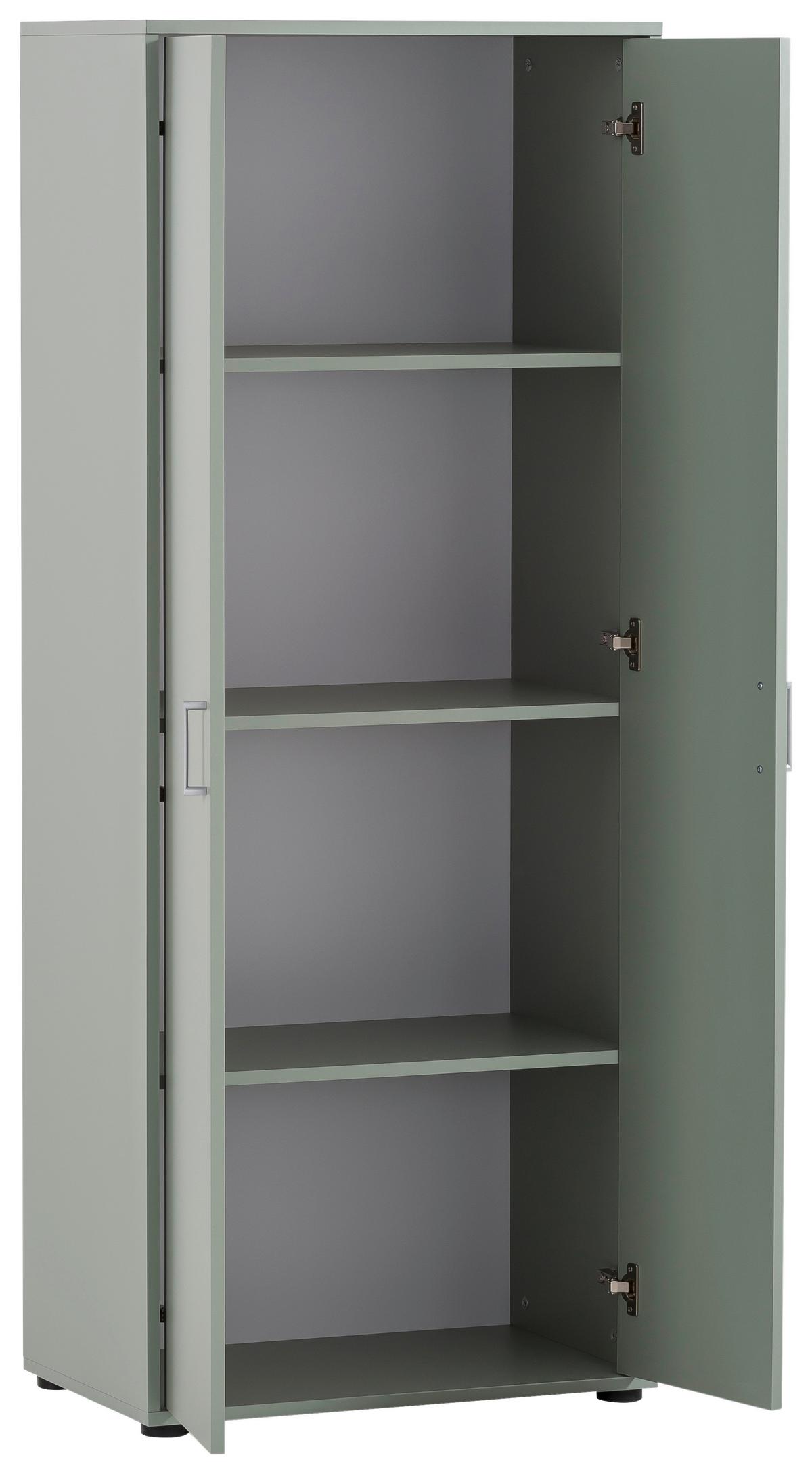 Aktenschrank Niels H650 Petrol - Petrol, MODERN, Holzwerkstoff (65,1/163,6/41cm) - MID.YOU