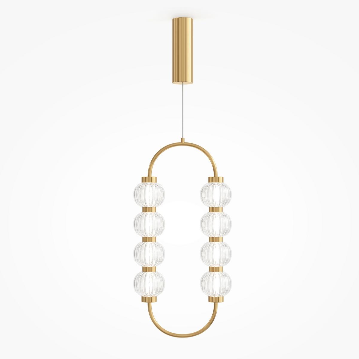 Pendelleuchte Mod555pl-L11g3k - Goldfarben, Design, Metall (27,8/374.5/9cm) - MAYTONI