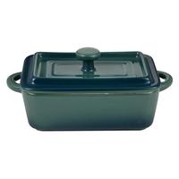 Set vase pentru cuptor ELISA - verde, Konventionell, ceramică (16.6/9.5/7cm) - Modern Living